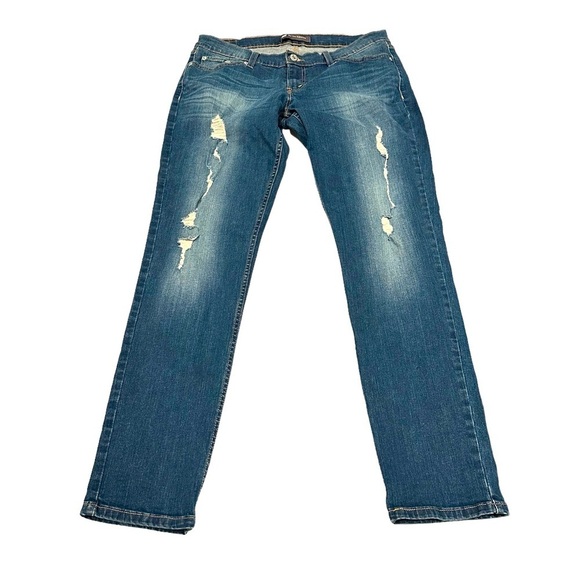 Levi's Denim - Levi’s 524 Juniors Super Low Medium Wash Denim Jeans Stretch Size 13